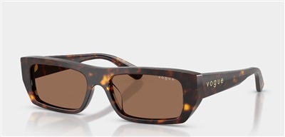 Vogue Eyewear VO5657SU Güneş Gözlüğü Kahverengi W65673 CR39 Organik 1.5