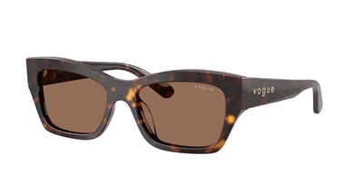 Vogue Eyewear VO5655SU Güneş Gözlüğü Kahverengi W65673 CR39 Organik 1.5