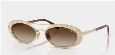 Vogue Eyewear VO4348SB Güneş Gözlüğü Altın 848/13 CR39 Organik 1.5