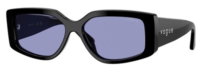 Vogue Eyewear VO5642SU Güneş Gözlüğü Siyah W44/76 CR39 Organik 1.5
