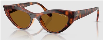 Vogue Eyewear VO5637SU Güneş Gözlüğü Koyu Kahverengi W65683 Polarize