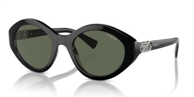 Vogue Eyewear Genç 11-15 VO5576SB Güneş Gözlüğü Siyah W44/71 CR39 Organik 1.5