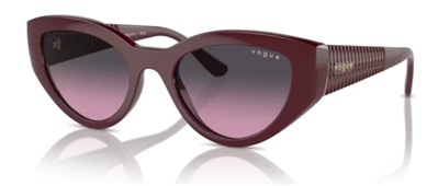 Vogue Eyewear VO5566S Güneş Gözlüğü Bordo 304890 CR39 Organik 1.5