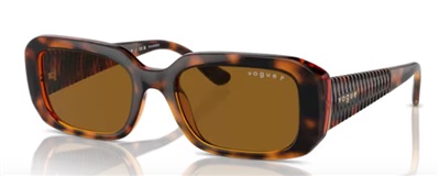 Vogue Eyewear Genç 11-15 VO5565S Güneş Gözlüğü Kahverengi W65683 Polarize