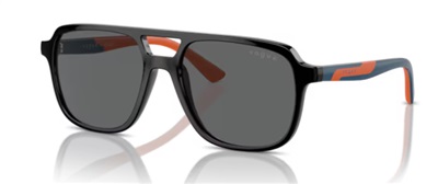 Vogue Eyewear Genç 11-15 VJ2024 Güneş Gözlüğü Siyah W44/87 CR39 Organik 1.5