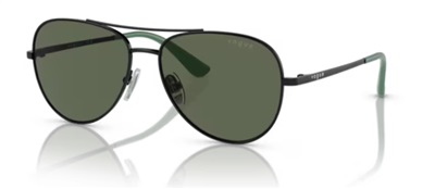 Vogue Eyewear Genç 11-15 VJ1001 Güneş Gözlüğü Siyah Yeşil 352/71