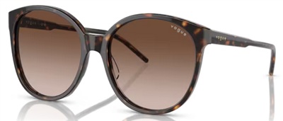 Vogue Eyewear Irony VO5509S Güneş Gözlüğü Koyu Kahverengi W65613 CR39 Organik 1.5
