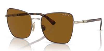 Vogue Eyewear İndirimli VO4277SB Güneş Gözlüğü Kahverengi Sarı 507883 Polarize