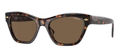 Vogue Eyewear VO5445S Güneş Gözlüğü Kahverengi W65673 CR39 Organik 1.5