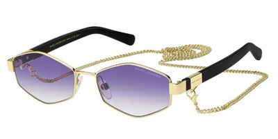 Marc Jacobs MARC496/S Güneş Gözlüğü Altın S9EDG CR39 Organik 1.5