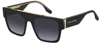 Marc Jacobs İndirimli MARC757/S Güneş Gözlüğü Siyah/gri 1EI9O CR39 Organik 1.5