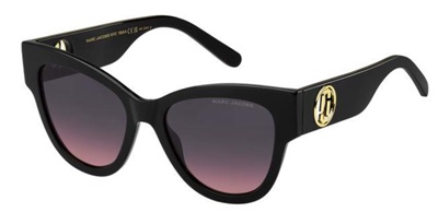 Marc Jacobs İndirimli MARC697/S Güneş Gözlüğü Siyah 807FF CR39 Organik 1.5