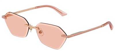 Jimmy Choo JC4022J Güneş Gözlüğü Rose Gold 300884 CR39 Organik 1.5