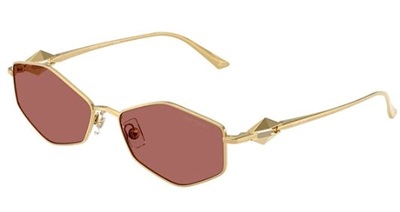 Jimmy Choo JC4017 Güneş Gözlüğü Altın 302369 CR39 Organik 1.5