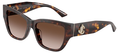 Jimmy Choo JC5039BU Güneş Gözlüğü Koyu Kahverengi 500213 CR39 Organik 1.5