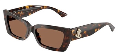Jimmy Choo JC5037BU Güneş Gözlüğü Koyu Kahverengi 500273 CR39 Organik 1.5