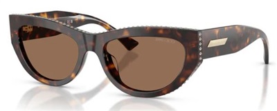Jimmy Choo JC5034BU Güneş Gözlüğü Koyu Kahverengi 500273 CR39 Organik 1.5