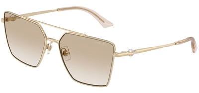 Jimmy Choo JC4016HB Güneş Gözlüğü Altın 300611 CR39 Organik 1.5