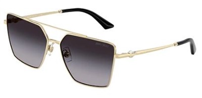 Jimmy Choo JC4016HB Güneş Gözlüğü Altın 30068G CR39 Organik 1.5