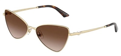 Jimmy Choo JC4015HB Güneş Gözlüğü Altın 300613 CR39 Organik 1.5