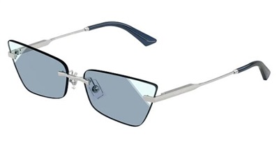 Jimmy Choo JC4012 Güneş Gözlüğü Gümüş 30024S CR39 Organik 1.5
