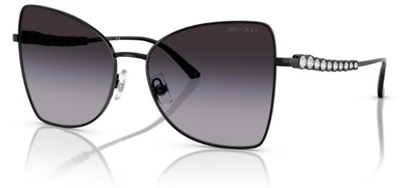 Jimmy Choo İndirimli JC4010B Güneş Gözlüğü Siyah 30028G CR39 Organik 1.5