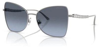 Jimmy Choo İndirimli JC4010B Güneş Gözlüğü Gri 30048F CR39 Organik 1.5