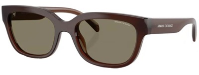 Armani Exchange AX4155SU Güneş Gözlüğü Kahverengi 837373 CR39 Organik 1.5