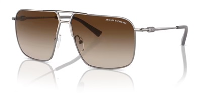 Armani Exchange AX2050S Güneş Gözlüğü Koyu Gri 600373 Polarize