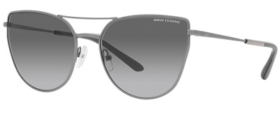 Armani Exchange AX2045S Güneş Gözlüğü Gümüş 608511 CR39 Organik 1.5