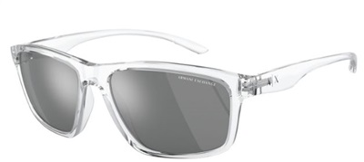 Armani Exchange AX4122S Güneş Gözlüğü Şeffaf 83336G Aynali