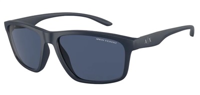 Armani Exchange AX4122S Güneş Gözlüğü Mavi 818180 CR39 Organik 1.5