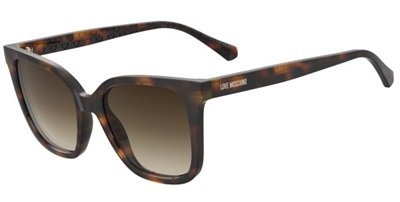 Love Moschino MOL077/S Güneş Gözlüğü Kahverengi 05LHA CR39 Organik 1.5