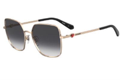 Love Moschino İndirimli MOL075/S Güneş Gözlüğü Rose Gold 0009O CR39 Organik 1.5