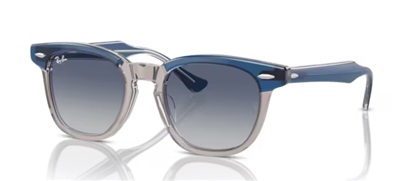 Ray-Ban Kids Genç 11-15 RJ9098S Güneş Gözlüğü Mavi 71554L CR39 Organik 1.5