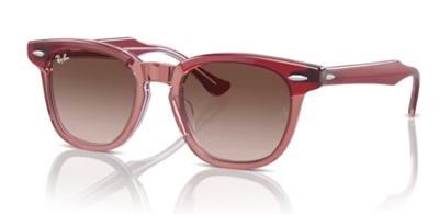 Ray-Ban Kids Genç 11-15 RJ9098S Güneş Gözlüğü Kırmızı 715413 CR39 Organik 1.5
