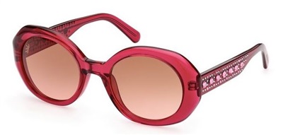Swarovski İndirimli SK0371S Güneş Gözlüğü Fuşya 75F CR39 Organik 1.5