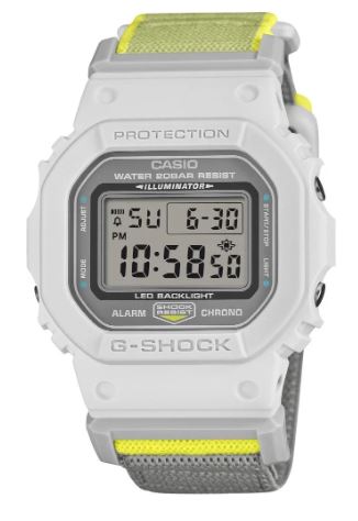 Casio G-Shock DW-5600MNC-7A8DR мужские часы, серые и зелёные