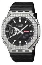 Casio G-Shock GM-2100M-1ADR, чёрные мужские часы