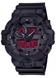 Casio G-Shock GA-700BBR-1ADR Kol Saati Siyah