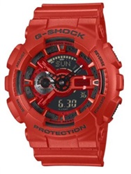 Casio G-Shock GA-110RRB-4ADR Kol Saati Kırmızı