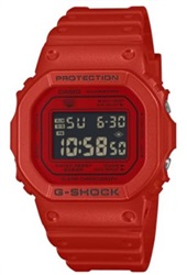 Casio G-Shock DW-5600RRB-4DR Kol Saati Kırmızı