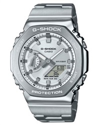 Casio G-Shock GM-2110D-7ADR Kol Saati Gümüş