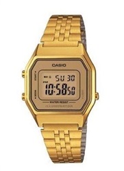 Casio LA680WGA-9DF Kol Saati Altın