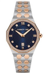 Cerruti 1881 CIWLH2115203 Kol Saati Gümüş/rose 30 mm