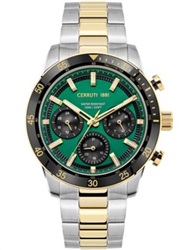 Cerruti 1881 CIWGK2116601 Kol Saati Gümüş/altın 44 mm.