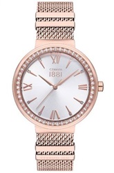 Cerruti 1881 CRM26904 Kol Saati Rose Gold