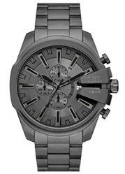 Diesel Mega Chief Slim DZ4676 Kol Saati Koyu Gri