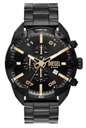 Diesel Spiked DZ4644 Kol Saati Siyah