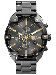 Diesel Spiked DZ4669 Kol Saati Füme